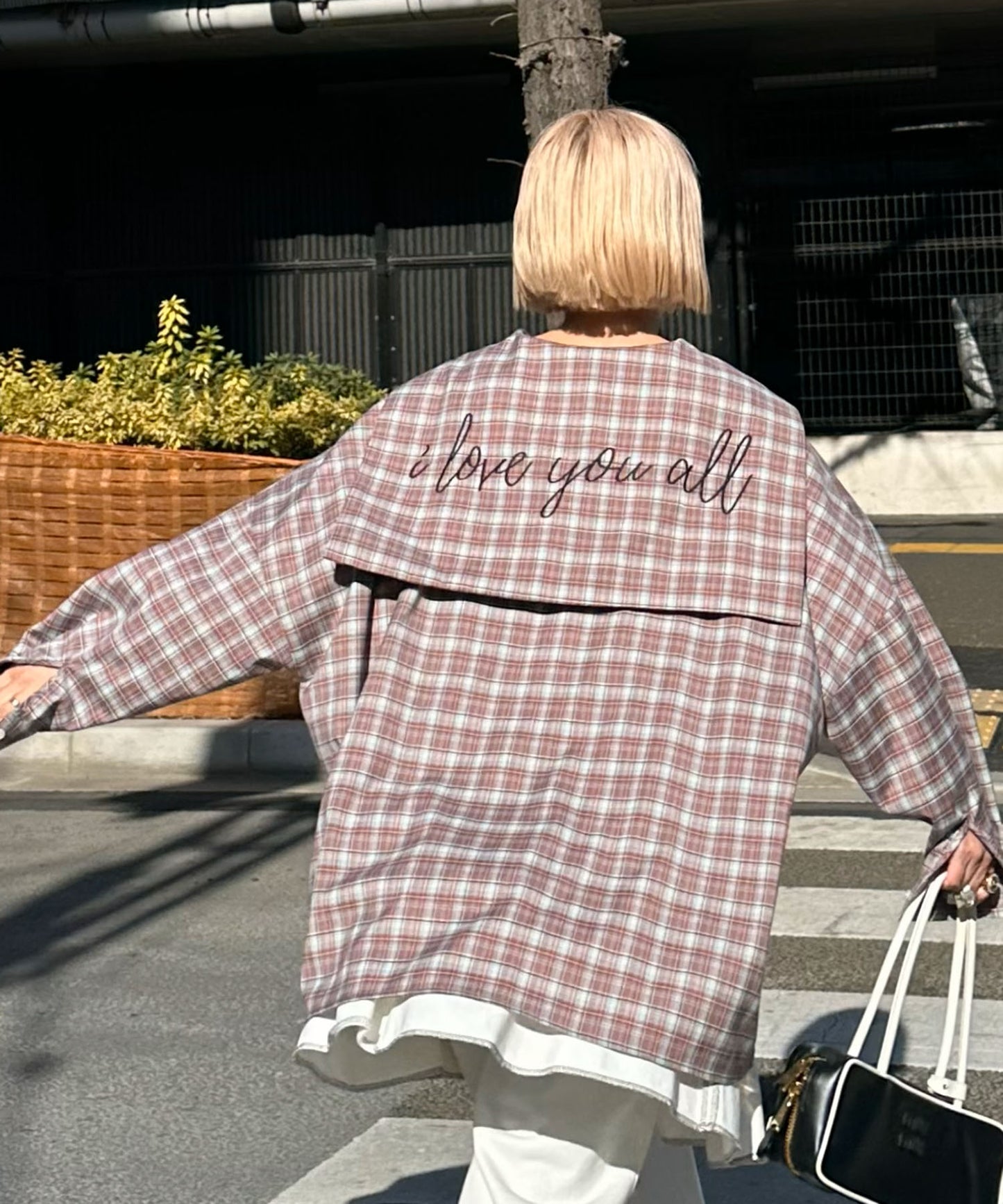 【リバイバル】メッセージセーラーシャツ【サックスブルー系】