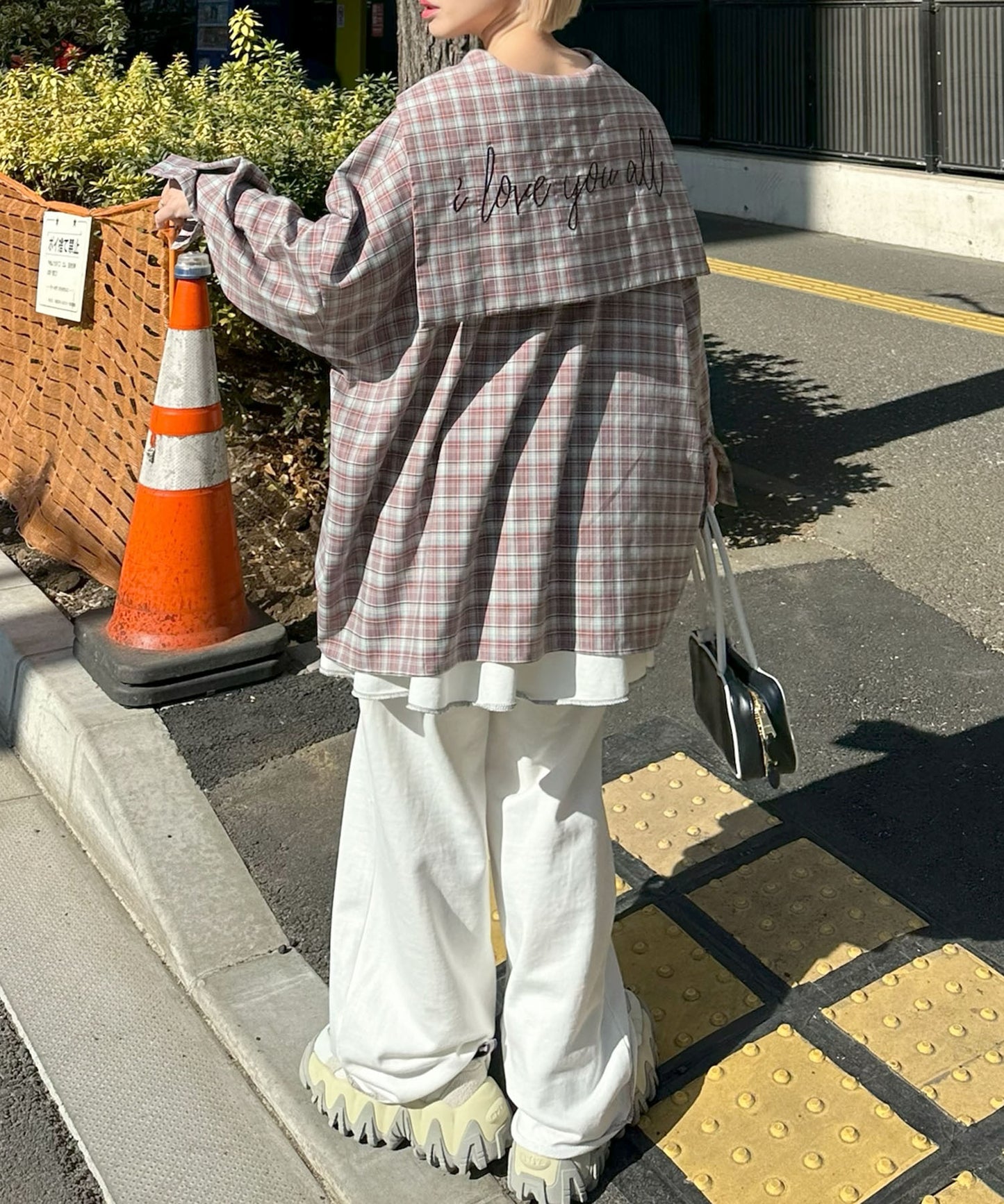 【リバイバル】メッセージセーラーシャツ【サックスブルー系】