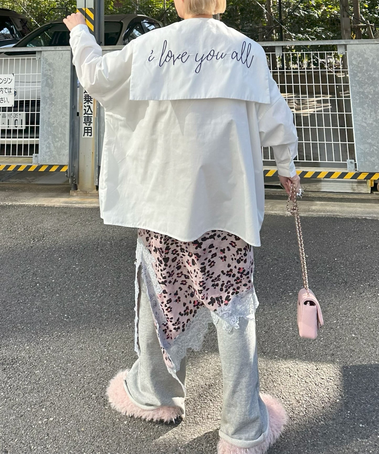 【リバイバル】メッセージセーラーシャツ【オフホワイト】