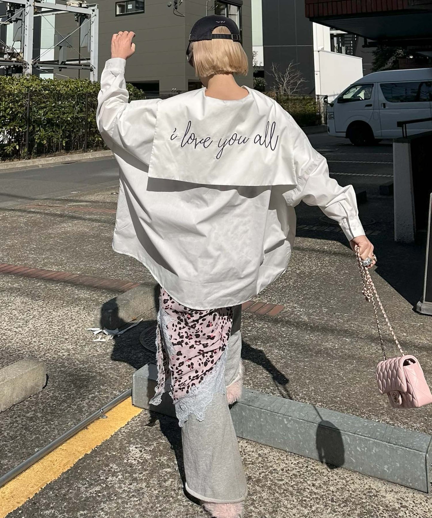 【リバイバル】メッセージセーラーシャツ【オフホワイト】