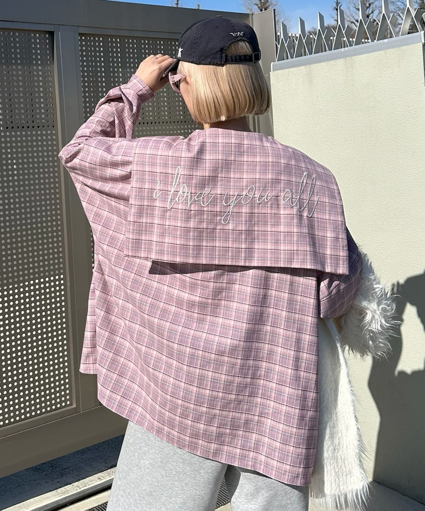 【リバイバル】メッセージセーラーシャツ【ピンク系】