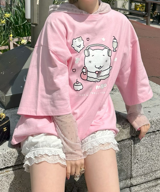 【にゃんにゃんモンスターズ×ALLEY TOKYO】BIG半袖T