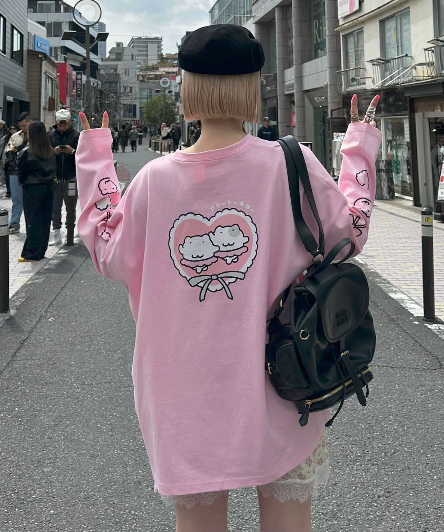 【にゃんにゃんモンスターズ×ALLEY TOKYO】BIGロンT