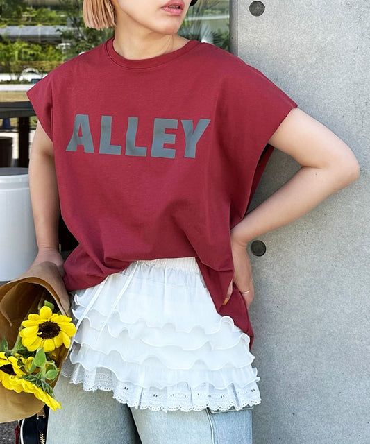 ALLEYロゴどんT【レッド】
