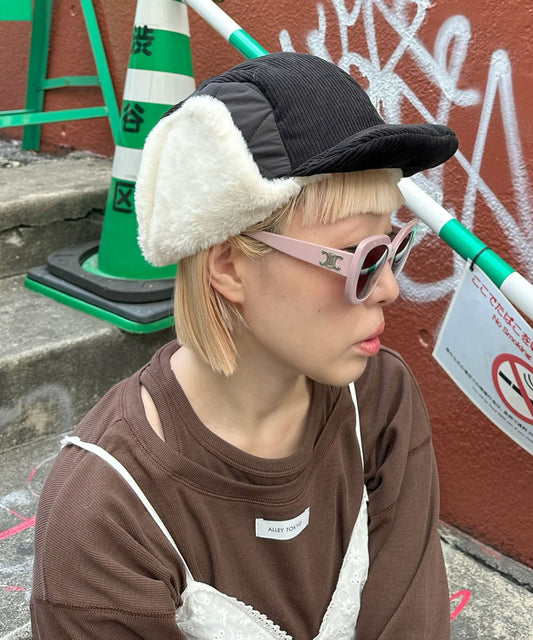 フライトキャップ【ブラック】